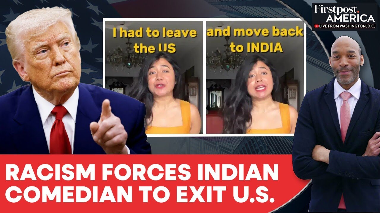 "Forced to Leave," Indian Creator Flees U.S. Amid Rising Hate and Fear | Firstpost America | N18G