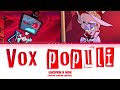 LUCIFER X VOX Vox Populi Color Coded Lyrics Hazbin Hotel S2