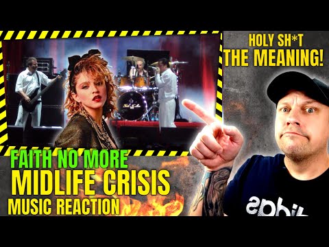 Faith No More " MIDLIFE CRISIS " [ Reaction ] | UK REACTOR |