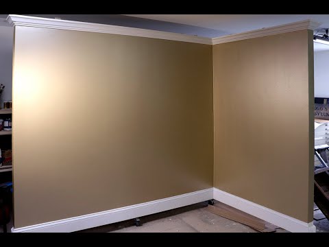 How to Apply a Uniform Coat of Metallic Paint to Walls - Golden Paintworks®