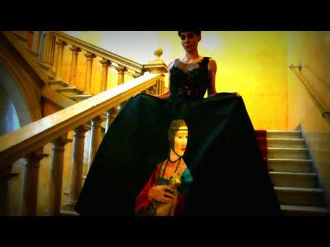 ABITO NICOLA D' ERRICO HAUTE COUTURE - OPERA D' ARTE COQUETTE ART DE PORT