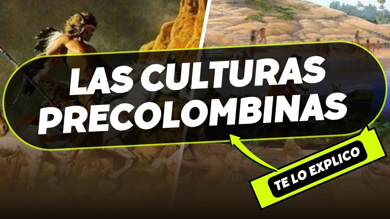 Las Culturas Precolombinas: Historia de America/ Explicacion Facil