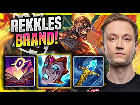 REKKLES NEW META BRAND ADC?! - G2 Rekkles Plays Brand ADC vs Samira! Season 11
