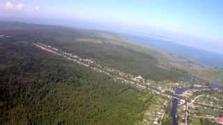 preview picture of video 'Flying near Nazya riv.'