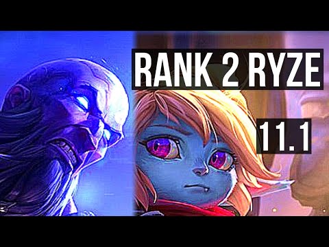 RYZE vs POPPY (MID) | Rank 2 Ryze, 7/3/13 | KR Grandmaster | v11.1