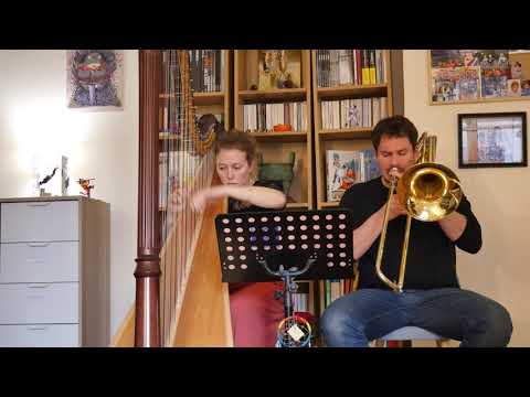 Schubert - Ständchen, Trombone basse et Harpe