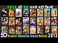 Top 50 Highest GROSSING Indian Movies Of 2013 Top 50 Bollywood Movies Of 2013 Hit Or Flop 2013