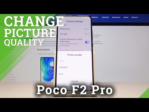 How to Change Image Quality in XIAOMI Poco F2 Pro – Change Quality