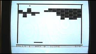 Breakout on a 16k Sinclair ZX81. Gameplay & Commentary