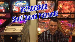RETROCENGO ShuT DowN PatreoN! Thank you for the support Commodore 64 Amiga Pinball Retro PC Console