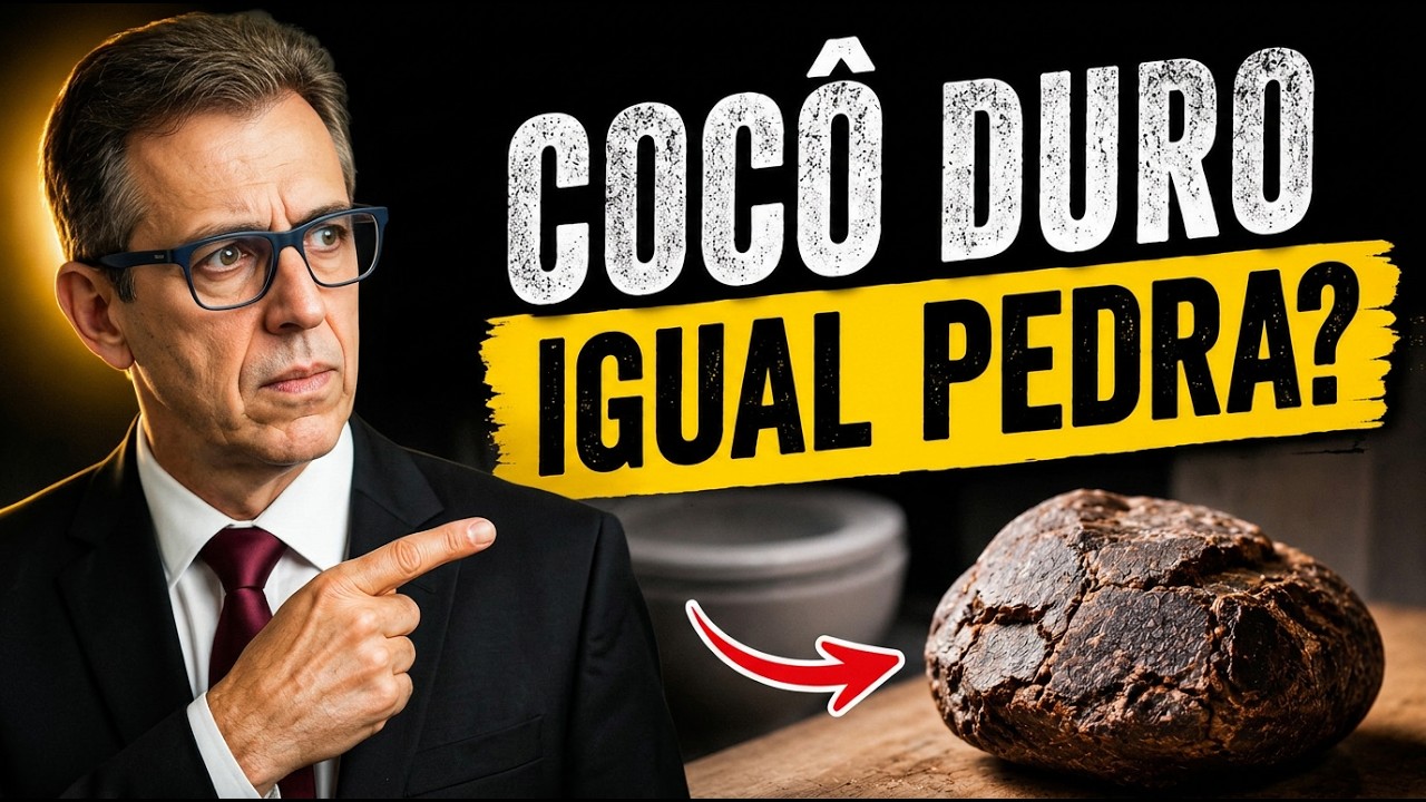 6 erros que deixam suas fezes duras como pedra - Dr. Juliano Teles - Fernando Beteti