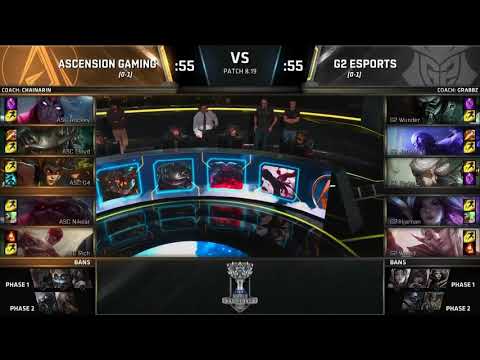 ASC vs G2 Highlights 2018 World Championship Play in Day 2