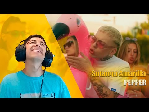 CHILENO REACCIONA A PEPPER - Sutanga Amarilla (Video Oficial)