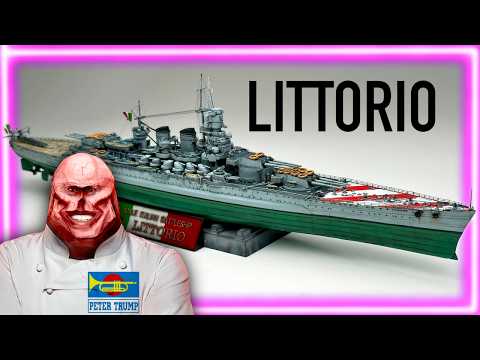 Building the MOST UNDERRATED battleship | 1/700 Littorio Full Build