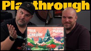 Tea Garden w/ Puerh Expansion Play Through | The Game Haus