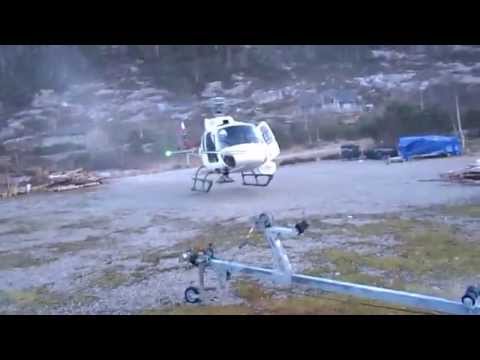 20150122 Sletanje helikoptera