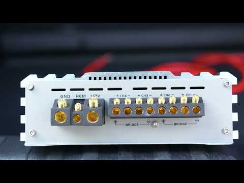 How to install D4 Car Audio Amplifier?