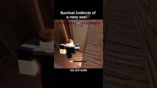 Navy seal plays Run Hide Fight🥀 #roblox #shorts #fyp