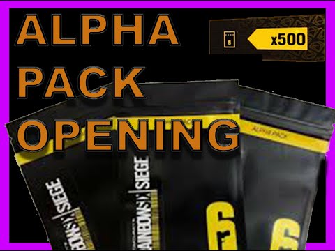 Alpha Pack Opening ( black ice )