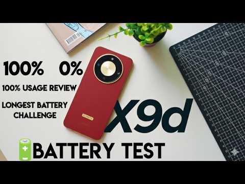 Honor X9D Battery Test | Real Battery Life Test (100% Usage Review)