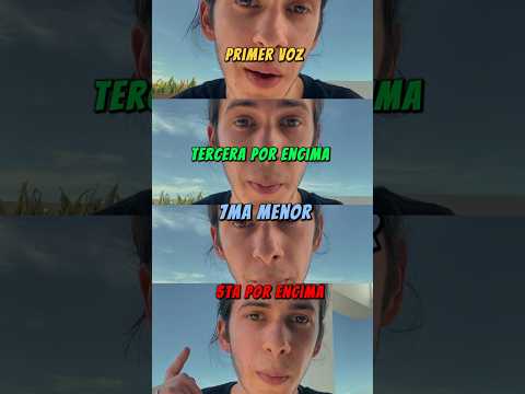Cómo cantar #armonías? #shorts #curiosidades #sabiasque #musica #cantantes #teoriamusical
