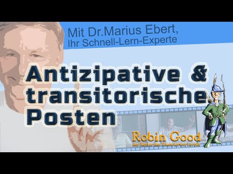 Antizipative und transitorische Posten