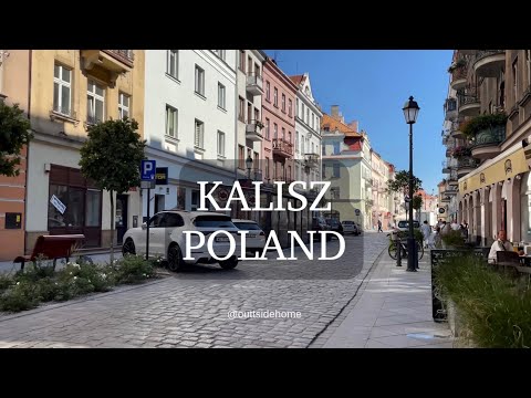 Walking tour in Polish City Kalisz - nice, calm and comfort for life - September 2023