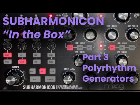 Recreating a Moog Subharmonicon - Part 3 : Polyrhythm Generator - Software Emulation in VCV Rack -