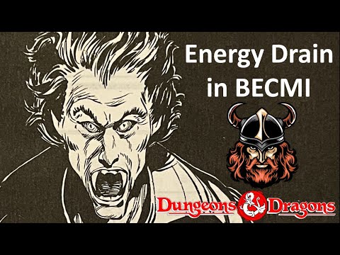 Energy Drain in BECMI - keeping the Undead scary