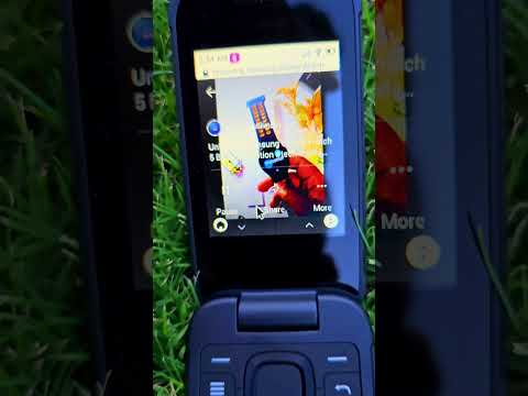 Nokia Flip 2760 Outdoor Brightness 🌞 #shorts #short #nokia #android #tech #trending #reels #flip