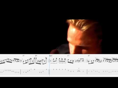 Andreas Oberg - Billie's Bounce (Guitar solo transcription)