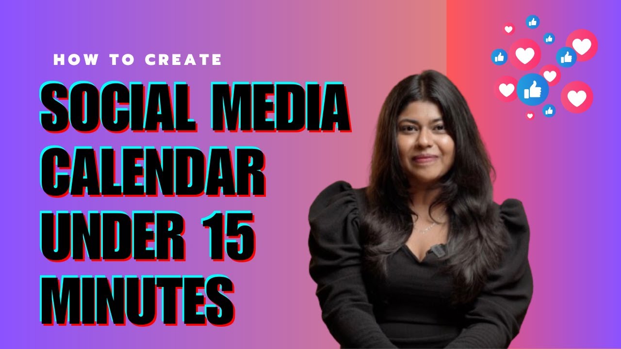 Create Social Media Content Calendar in 15 Minutes with AI