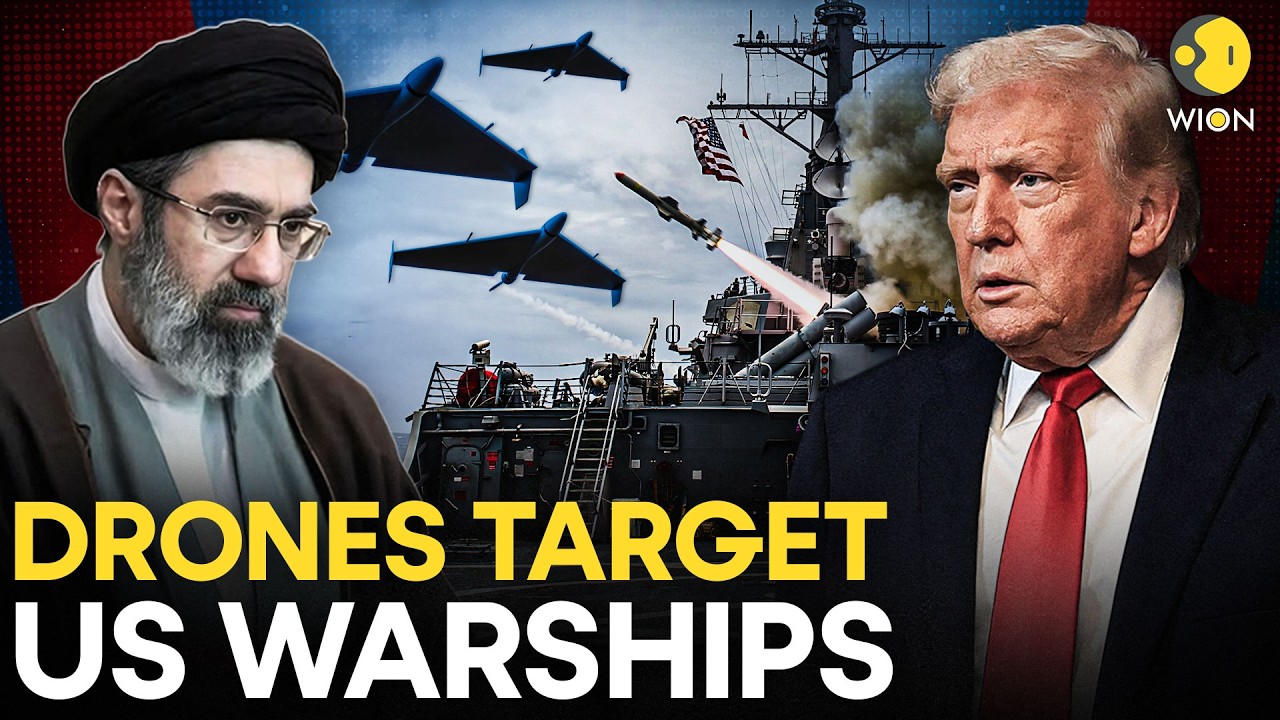 Iran Strikes Back? Drones Target US Warships After Sea of Oman Clash | WION Originals