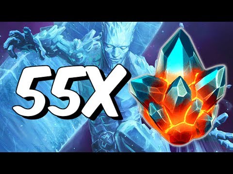 55x Premium Hero Crystal Opening! - Archangel and Iceman Hunting - Marvel Contest Of Champions