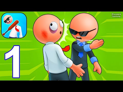 Crazy Office - Slap & Smash - Gameplay Walkthrough Part 1 Levels 1-24 (iOS, Android)