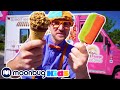 BLIPPI Explores An Ice Cream Truck Nursery Rhymes Kids Songs Moonbug Kids Play And Learn