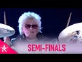 Crissy Lee: 77 Year Old Grandma Is A Real Drummer!ROCK N ROLL!| Britain's Got Talent 2020