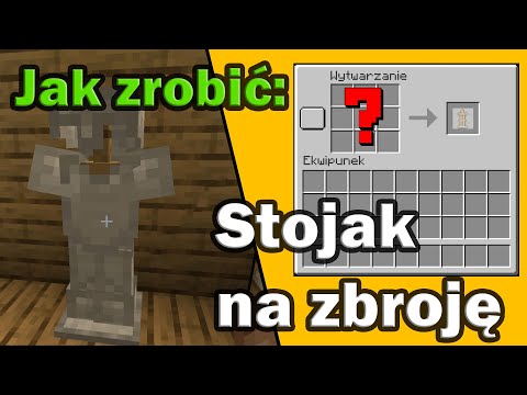 Jak zrobić stojak na zbroje w Minecraft | Crafting Poradnik