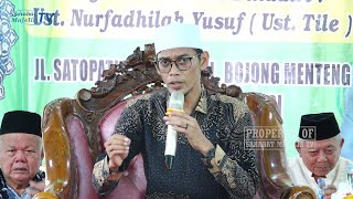 Download lagu Ceramah Lucu Ust. Tile (Kh. Nurfadhilah Yusuf) - Bahas Khitan mp3