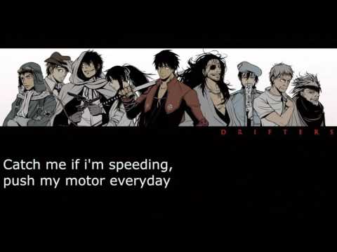 Gospel of The Throttle [Drifters OP 1] FULL + Lyrics