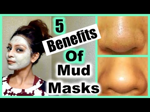 5 Beauty Benefits of Using A Mud Mask│Get Rid of Blackheads, Acne and Pimples│Unclog Pores INSTANTLY Video