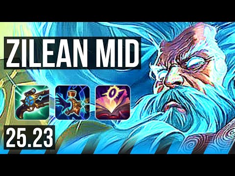 ZILEAN vs ORIANNA (MID) | 4/1/18, 1000+ games | EUW Master | 25.23