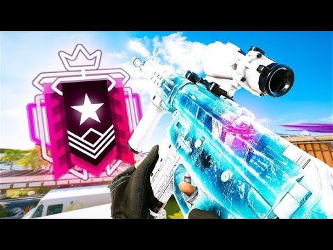 The #1 Best Console Champion SETTINGS & SENSITIVITY Ranked Highlights- Rainbow Six Siege Champion