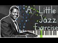 Oscar Peterson - A Little Jazz Exercise 1970 (Jazz / Stride Piano Synthesia)