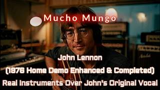 John Lennon - Mucho Mungo (1976 Home Demo Enhanced) | Real Instruments Over John's Original Vocal