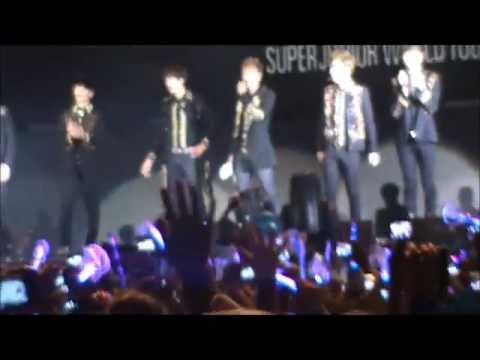 Saludo de SUPER JUNIOR EN PERU