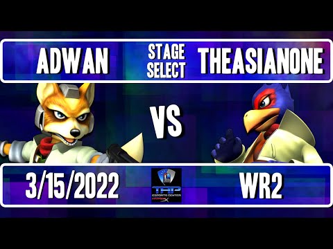 Stage Select 21: Adwan (Fox) Vs. TheAsianOne (Falco) - WR2