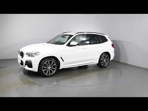 BMW X3 xDrive30d M Sport 5dr Step Auto in Alpine White