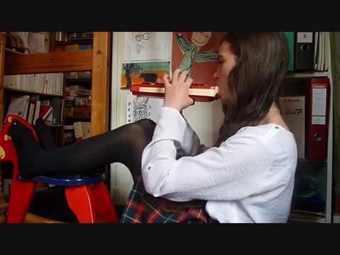 La maigrelette, Amélie les crayons