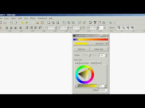 Inkscape: "RADIAL GRADIENTS" Tutorial #9